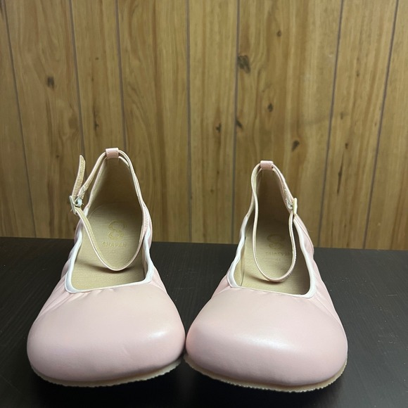 Shapen Pink Barefoot Ballet Flats Leather Mary Jane Wide Toe Box Size 44 - Picture 6 of 8